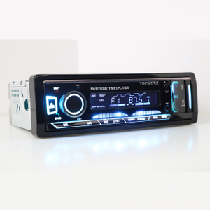 MP3 Player Carregador de carro Auto Audio Transmissor FM Áudio One DIN Painel fixo Carro MP3 Player com USB duplo