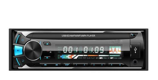 Reprodutor de mp3 estéreo para carro, reprodutor de mp3 para carro, reprodutor de vídeo estéreo para carro, painel removível, reprodutor de mp3 para carro (corpo longo)