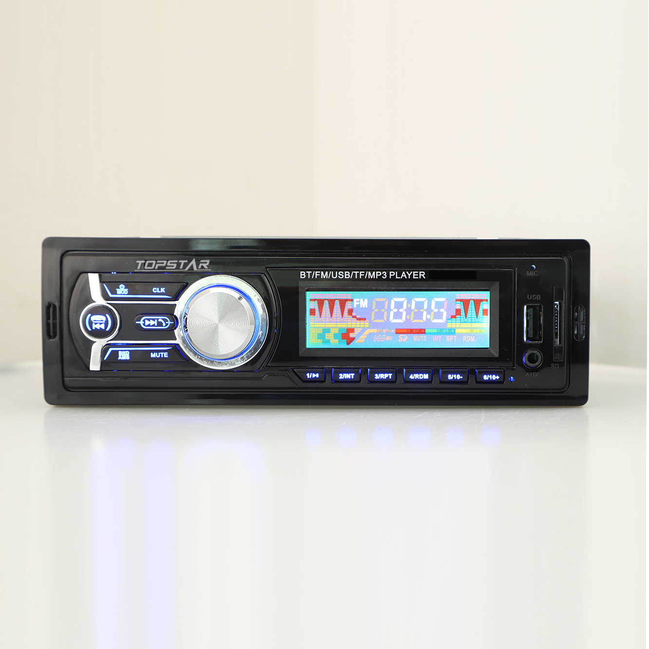 Áudio automático rádio do carro conjuntos de áudio do carro estéreo transmissor fm áudio áudio automático único din carro mp3 player