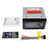 Rádio de carro duplo DIN 6,5 polegadas Duplo DIN 2DIN DVD player para carro com sistema Wince