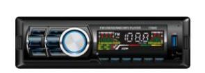 Painel fixo MP3 Player Transmissor FM Painel removível de áudio MP3 Player para carro