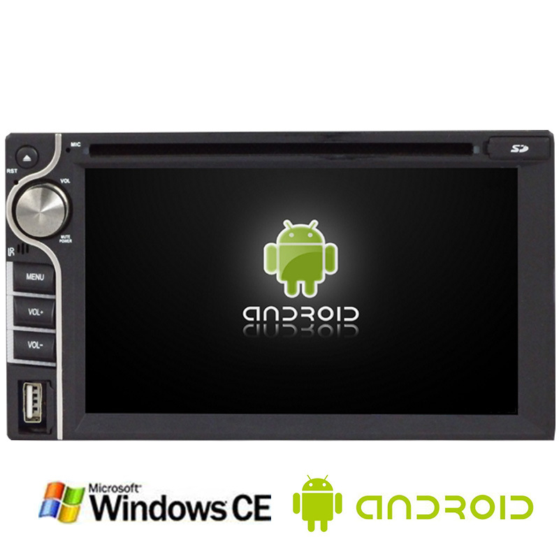 Leitor de vídeo para carro, áudio mp3, 6.2 polegadas, dvd player duplo din com sistema estremecedor