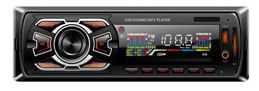 Painel fixo para carro MP3 player Ts-1408f de alta potência