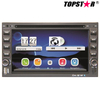 Rádio de carro duplo DIN 6,5 polegadas Duplo DIN 2DIN DVD player para carro com sistema Wince