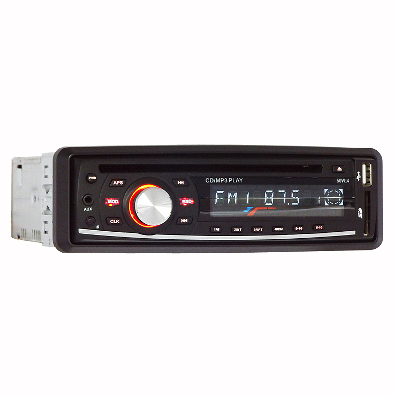 MP3 estéreo automático no reprodutor de vídeo do carro, painel fixo DIN 