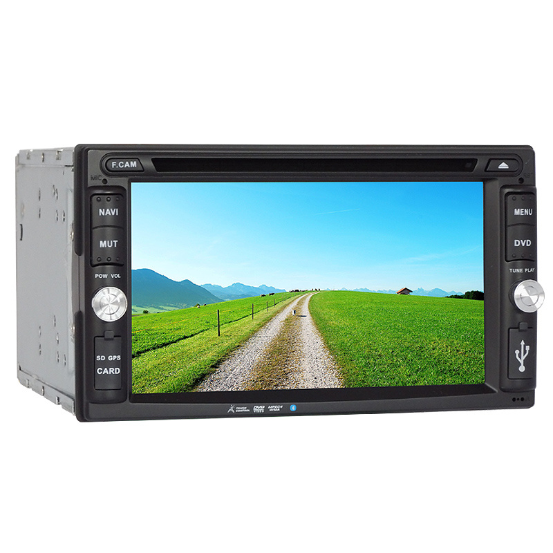 Auto Áudio Transmissor FM Áudio Auto Áudio 6.2 polegadas Duplo DIN 2DIN Car DVD Player