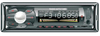 Painel fixo One DIN Car Radio MP3 Player