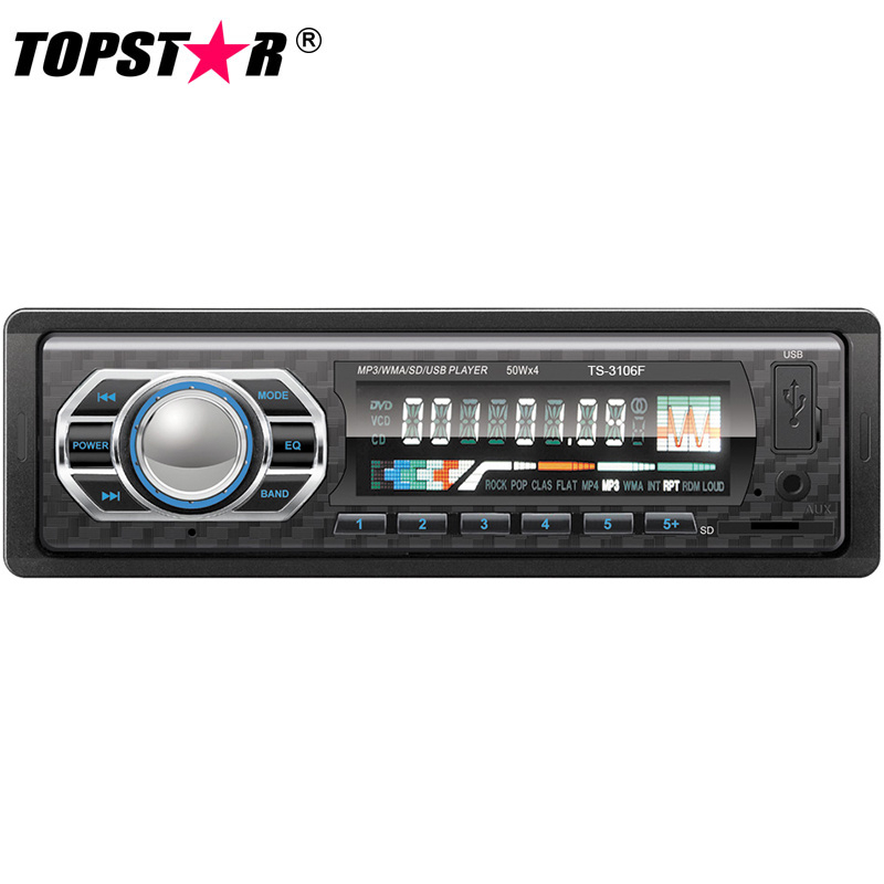  Carro Rádio Carro MP3 Player com Grande Dissipador de Calor