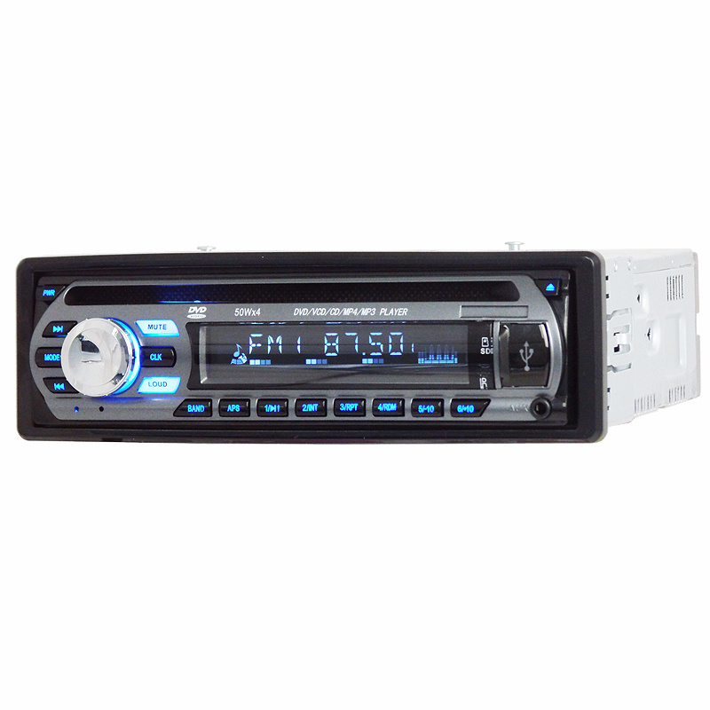 Leitor de mp3 para carro estéreo um painel removível din dvd player de carro