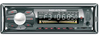 Painel fixo One DIN Car Radio MP3 Player