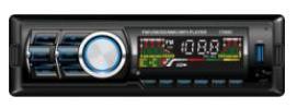 Painel fixo MP3 Player Transmissor FM Painel removível de áudio MP3 Player para carro