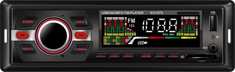 Carro mp3 áudio rádio do carro estéreo mp3 player mp3 player para carro estéreo painel fixo carro mp3 player