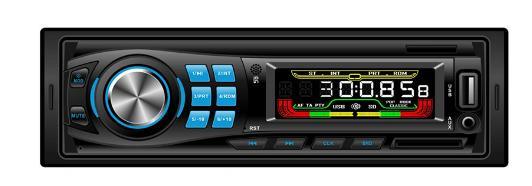 Painel fixo player carro estéreo vídeo do carro áudio do carro um din painel fixo carro mp3 player áudio do carro