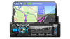 Áudio MP3 para carro One Din com controle remoto