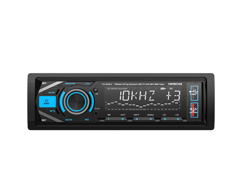 Leitor de rádio MP3 para carro com USB duplo