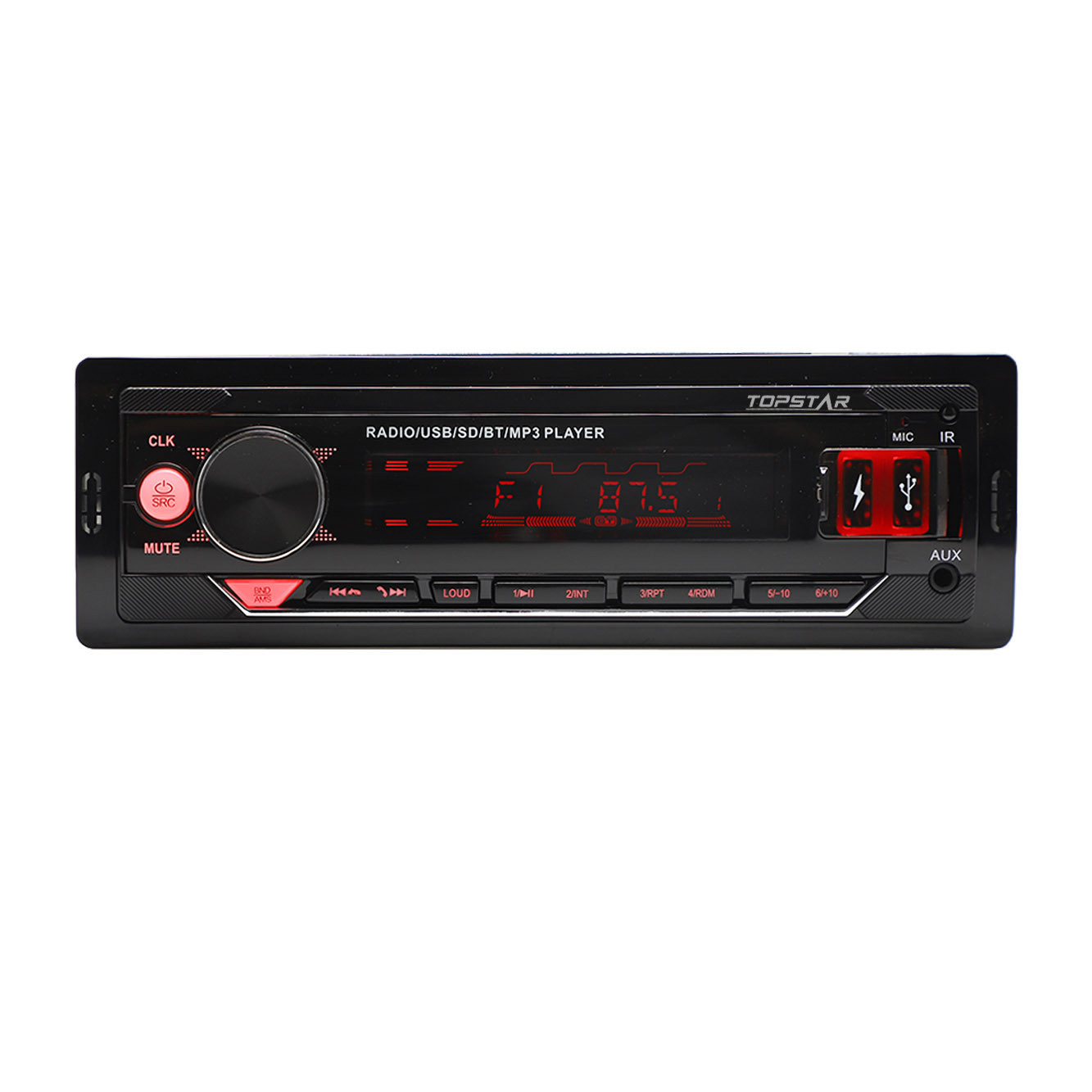 Carro mp3 player áudio automático transmissor fm áudio estéreo do carro acessórios do carro áudio rádio do carro um din carro mp3 áudio