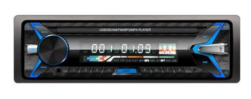 Painel removível para carro MP3 player Ts-3250d de alta potência