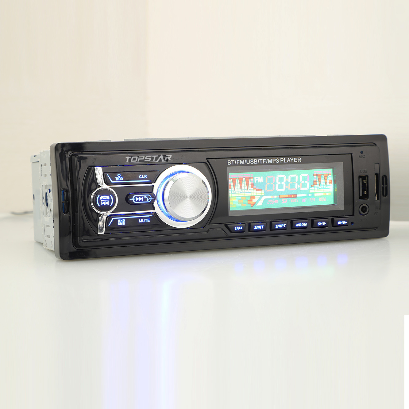 Áudio automático rádio do carro conjuntos de áudio do carro estéreo transmissor fm áudio áudio automático único din carro mp3 player