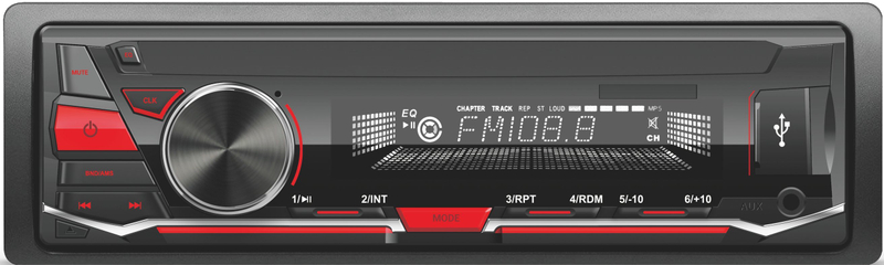 Acessório Bluetooth estéreo para carro para painel removível de carro MP3 Player