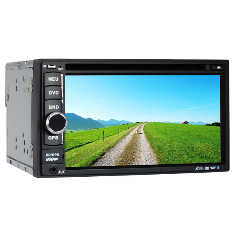 Leitor de DVD duplo DIN para carro de 6,5 polegadas com sistema Wince 