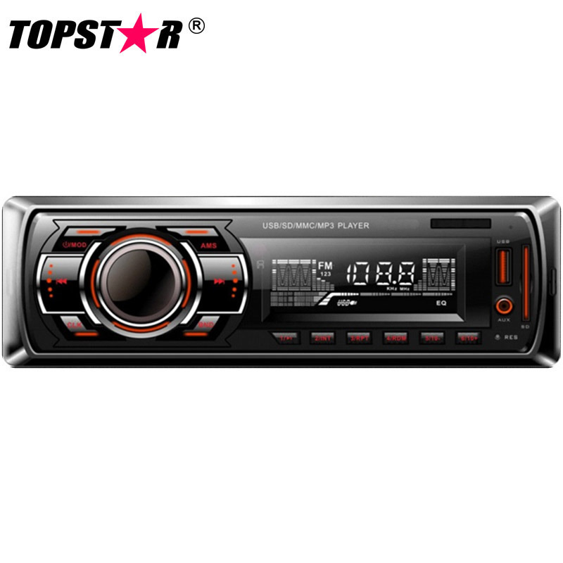 Carro estéreo de áudio do carro painel fixo MP3 Player