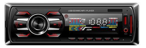 Painel fixo para carro MP3 player Ts-1406f de alta potência