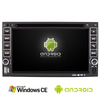 Rádio de carro duplo DIN 6,5 polegadas Duplo DIN 2DIN DVD player para carro com sistema Wince