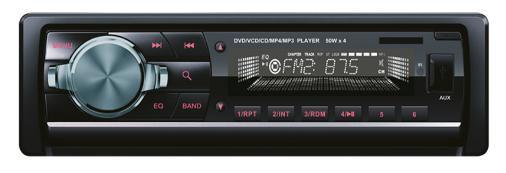 Painel removível para carro MP3 Player Ts-8206dB com Bluetooth
