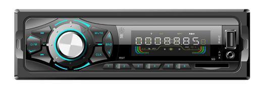 Transmissor FM estéreo para carro Áudio MP3 Painel Audiofixado para carro MP3 Player