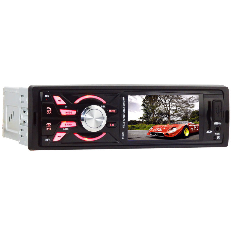 Um Painel Fixo DIN Carro Vídeo MP5 Player Ts-5011f