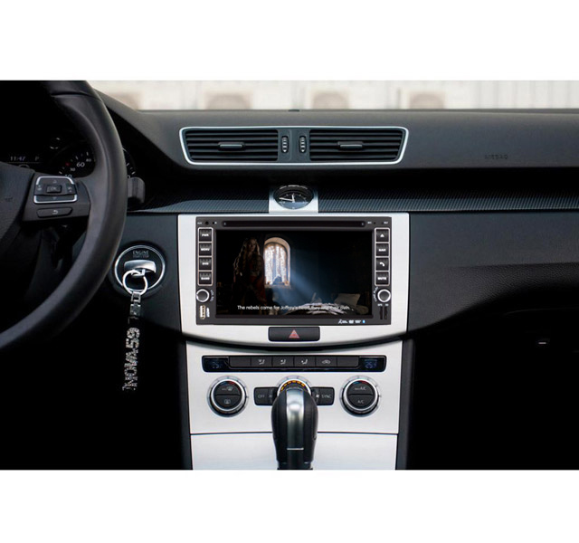 6,5 polegadas duplo DIN 2DIN carro DVD Player com sistema Wince/Android GPS