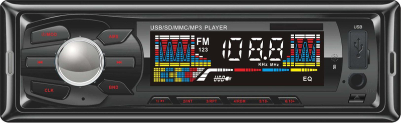 Painel removível de áudio para carro MP3 player