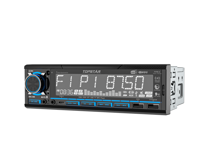 Leitor de MP3 para carro com música EQ