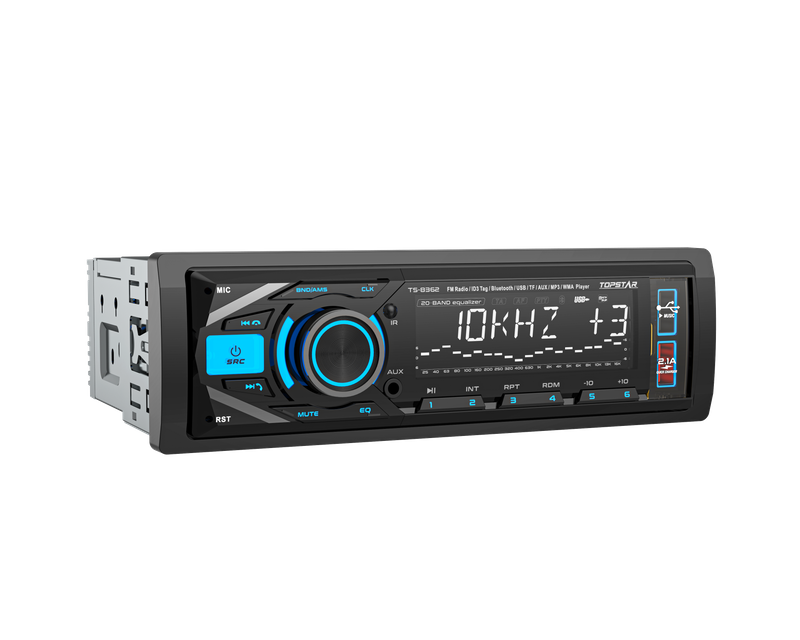 Leitor de rádio MP3 para carro com USB duplo