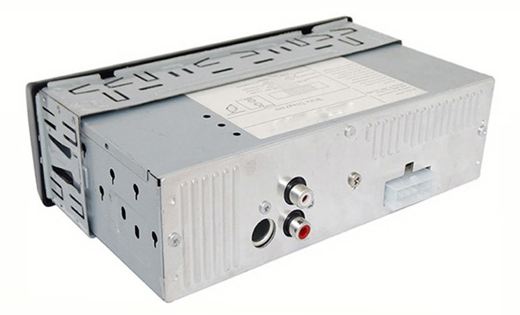Um leitor de DVD para carro com painel fixo DIN Ts-6005f