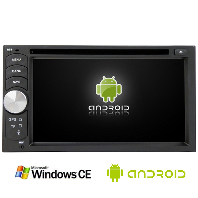 6,2 polegadas duplo DIN 2DIN Car Player com sistema Android 